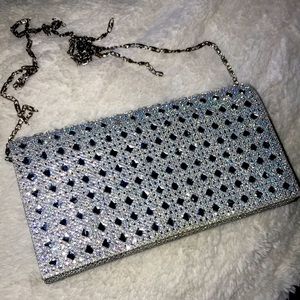 Cute Rhinestone Clutch